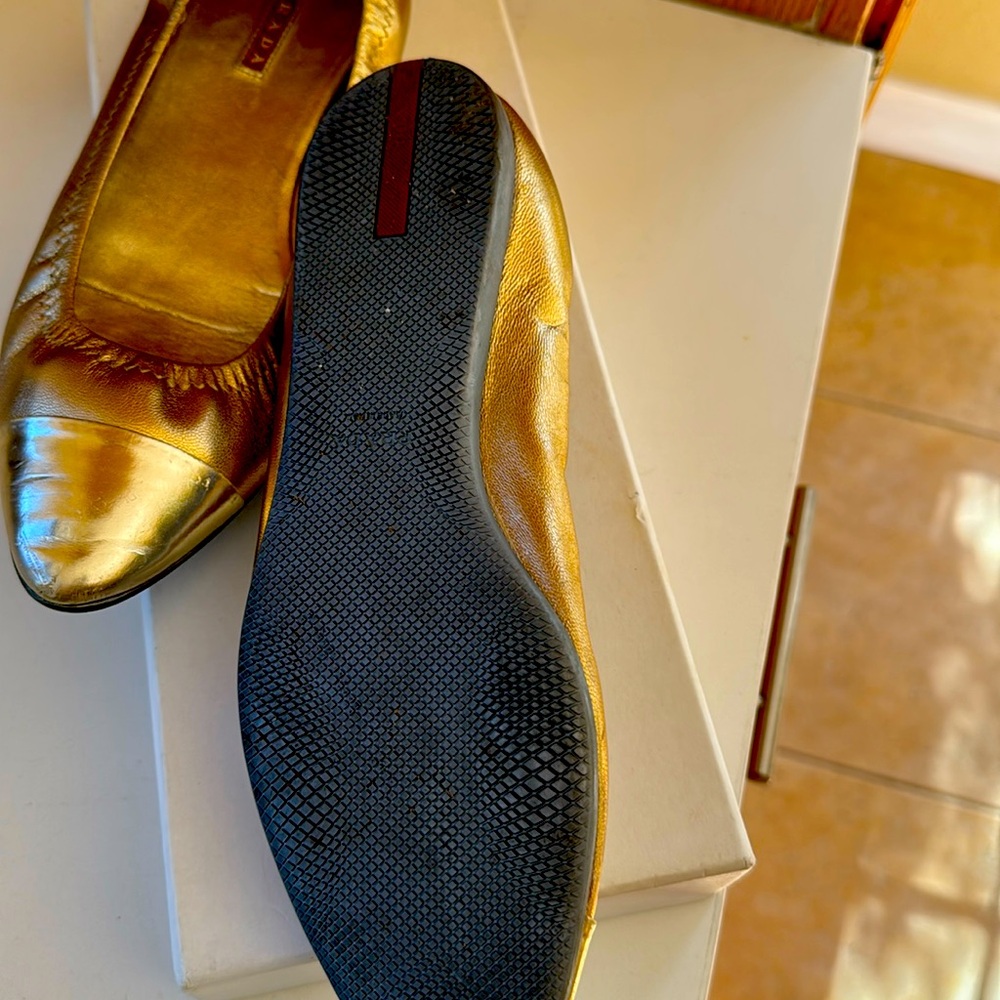 Prada ballerina a flats